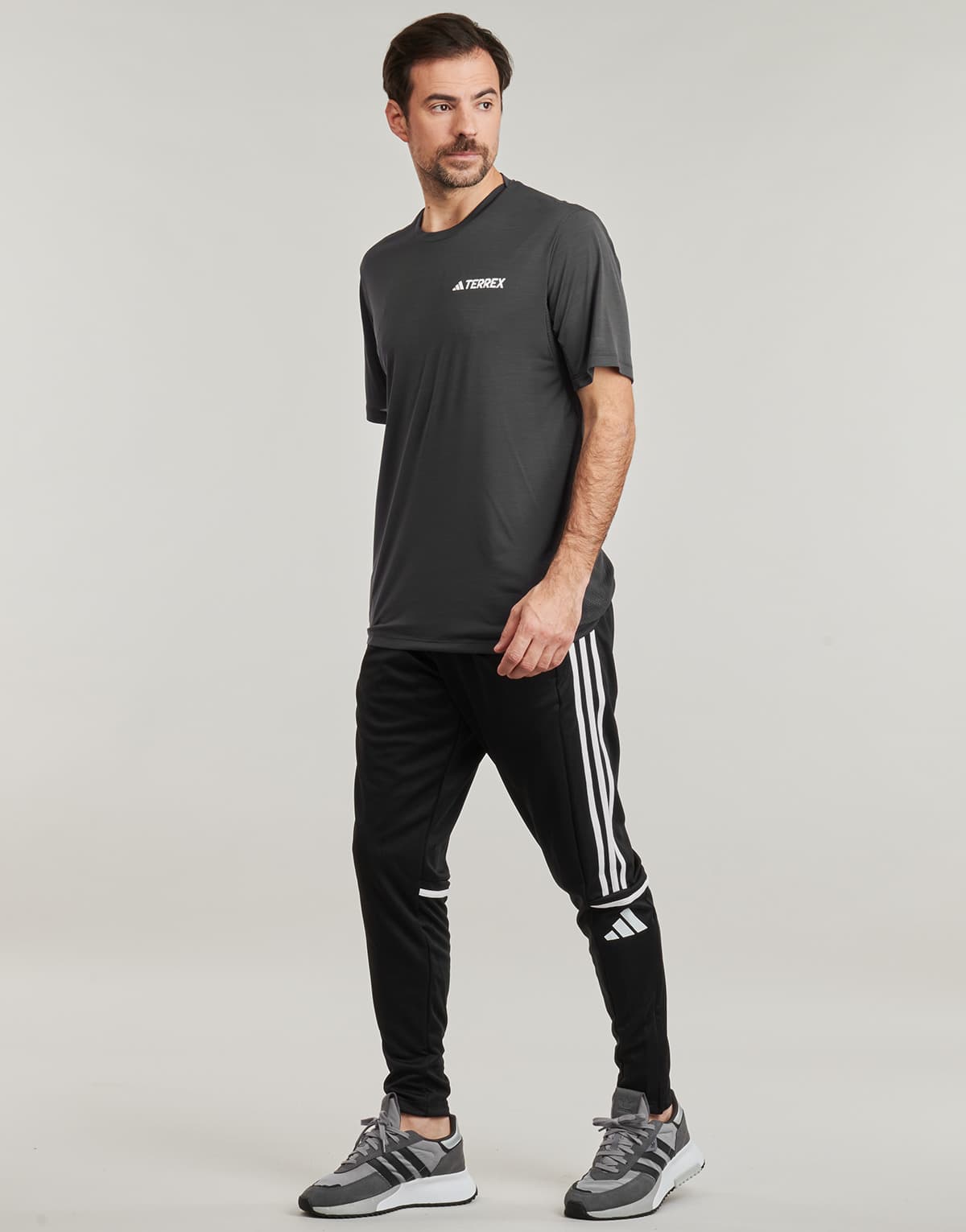 Men's T-Shirts adidas Gray