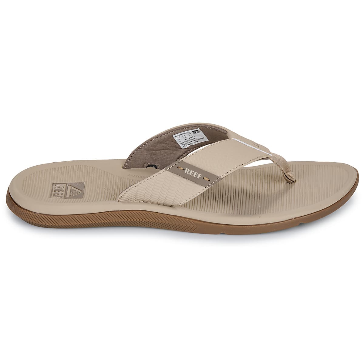 Men's Flip Flops Reef Beige