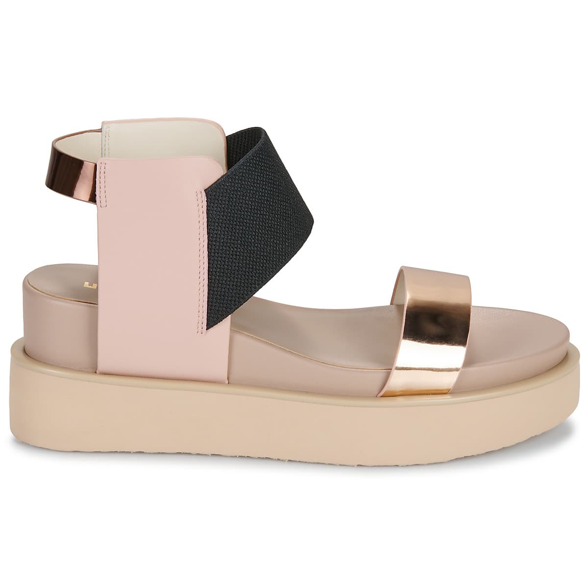 Women's Platforms United nude Multicolor