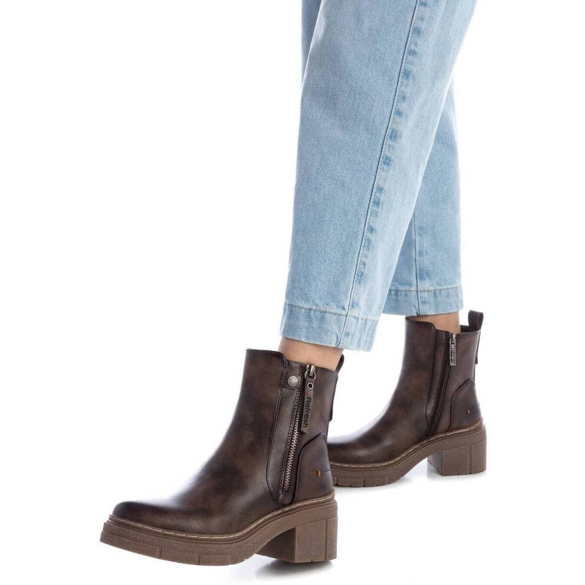 Women's Ankle Boots Refresh Brown