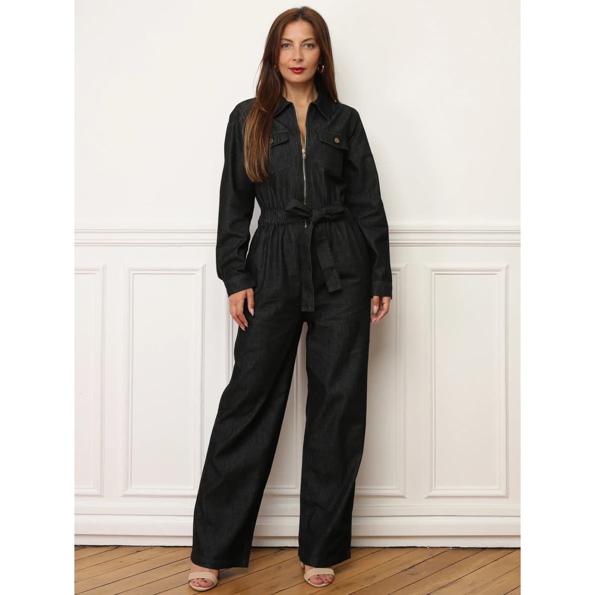 Women's Jumpsuits La Modeuse Black
