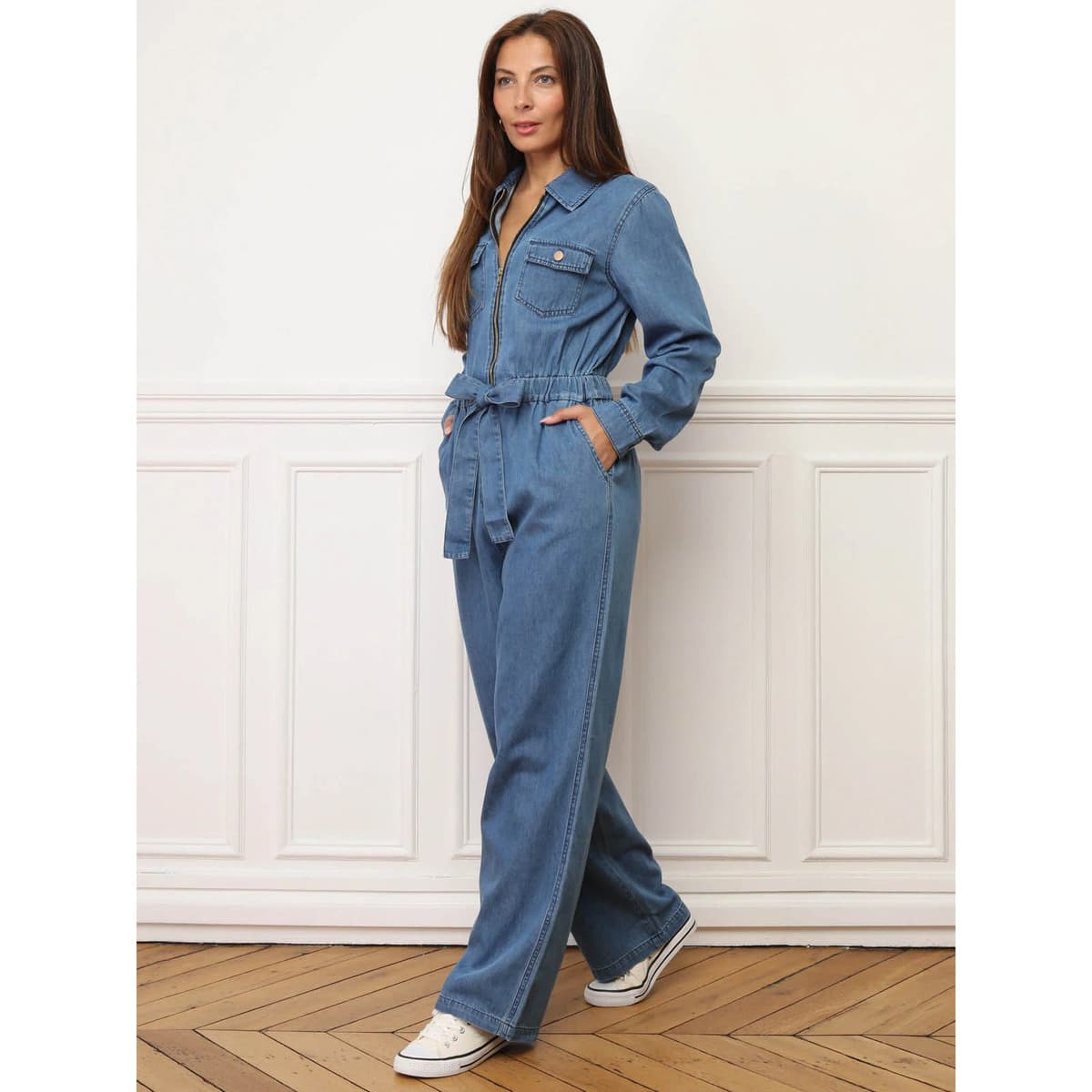 Women's Jumpsuits La Modeuse Blue
