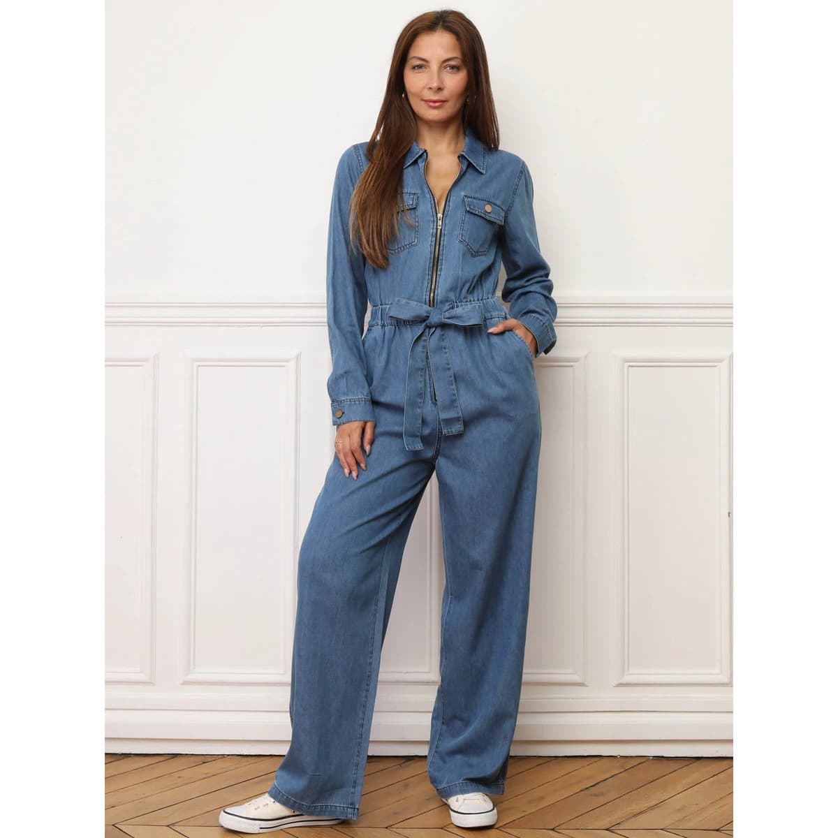 Women's Jumpsuits La Modeuse Blue