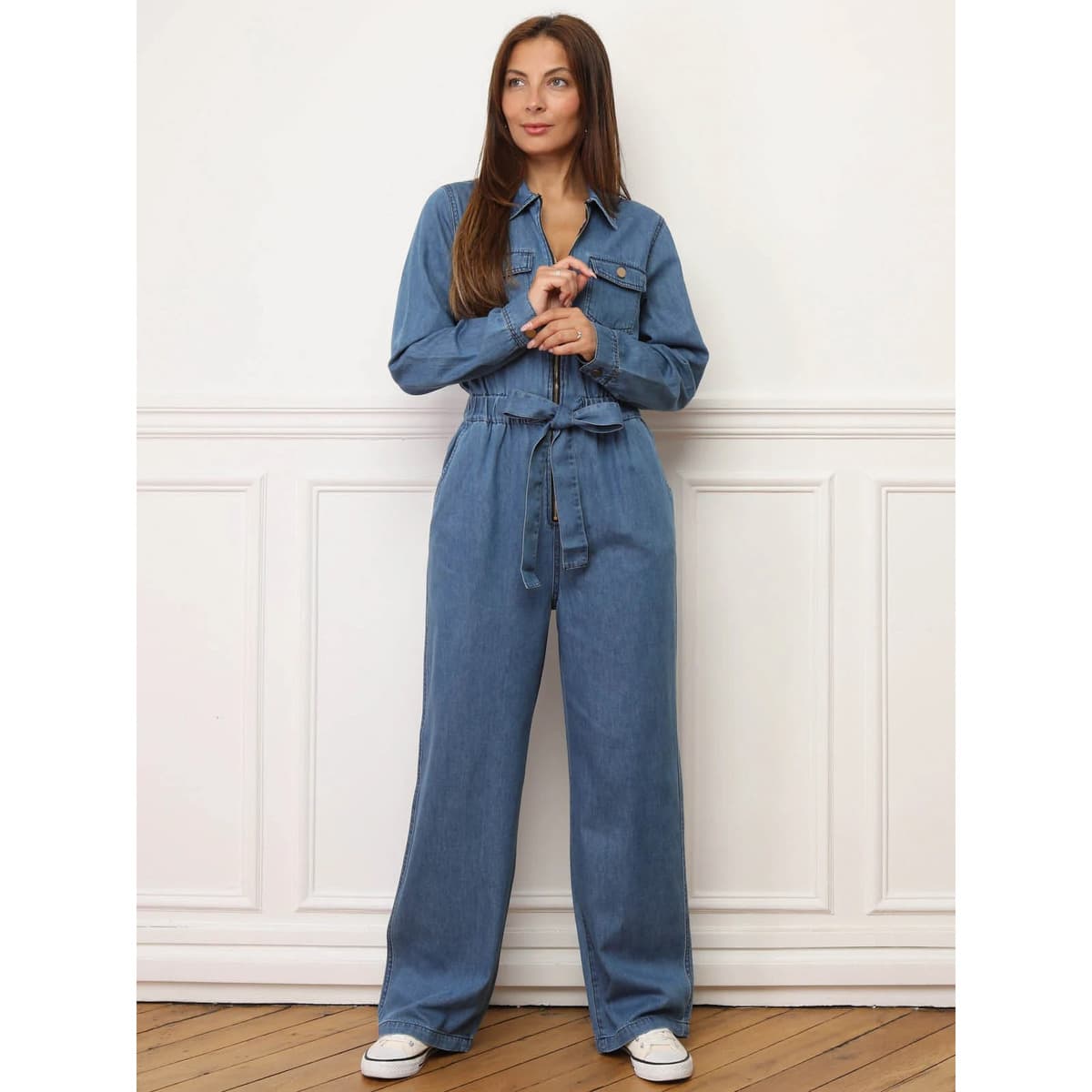 Women's Jumpsuits La Modeuse Blue