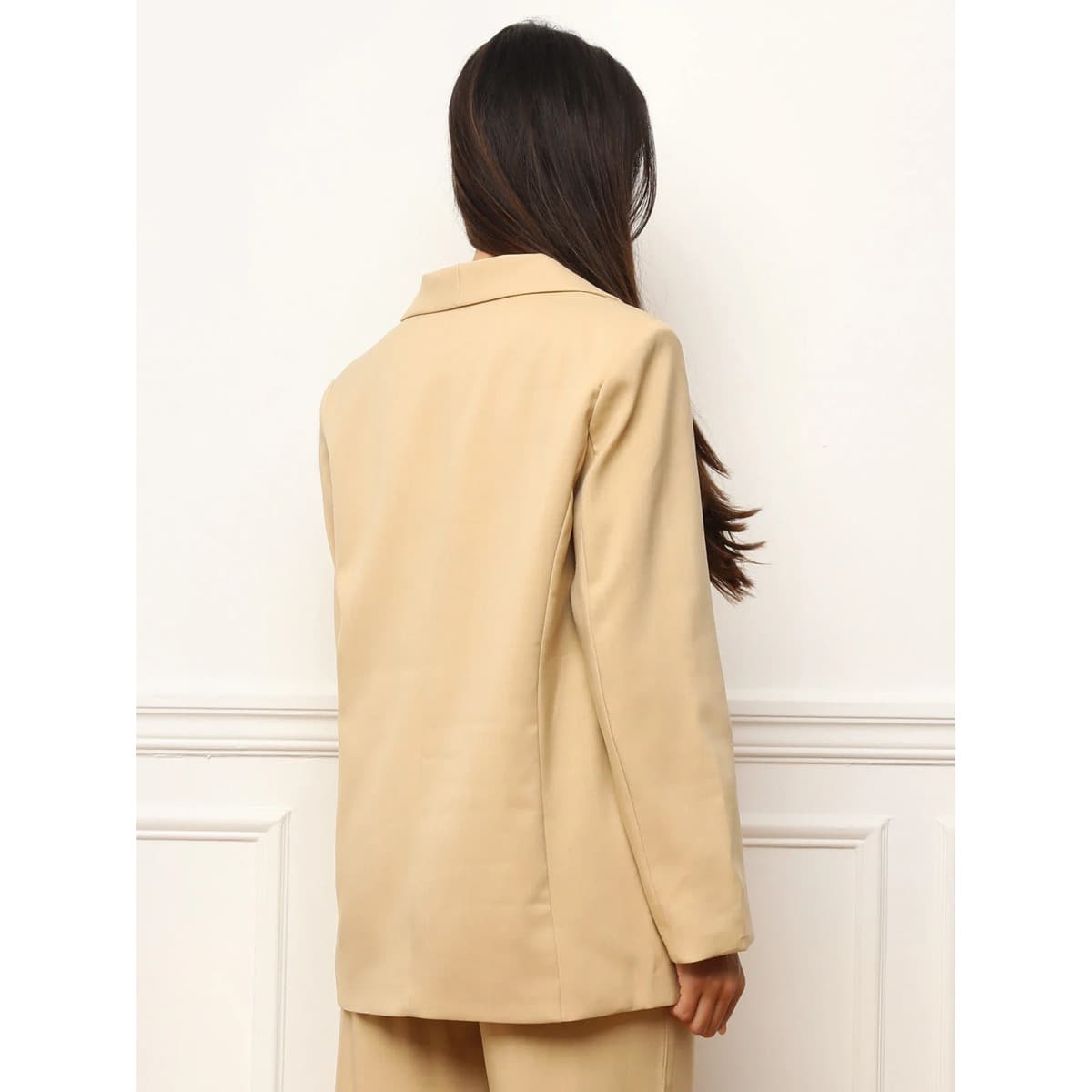 Women's Blazers La Modeuse Beige