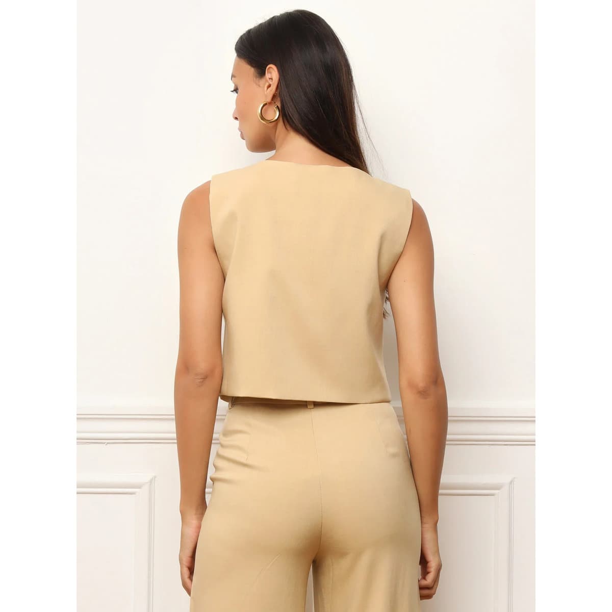 Women's Blazers La Modeuse Beige