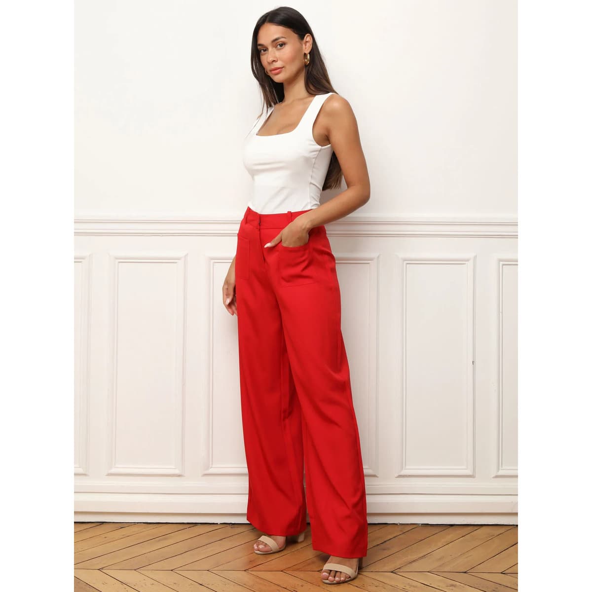 Women's Pants La Modeuse Red