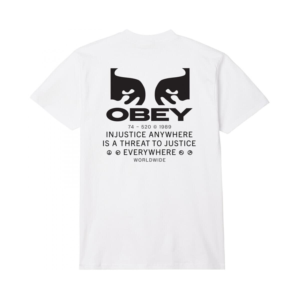 T-shirts & Polos Obey justice everywhere