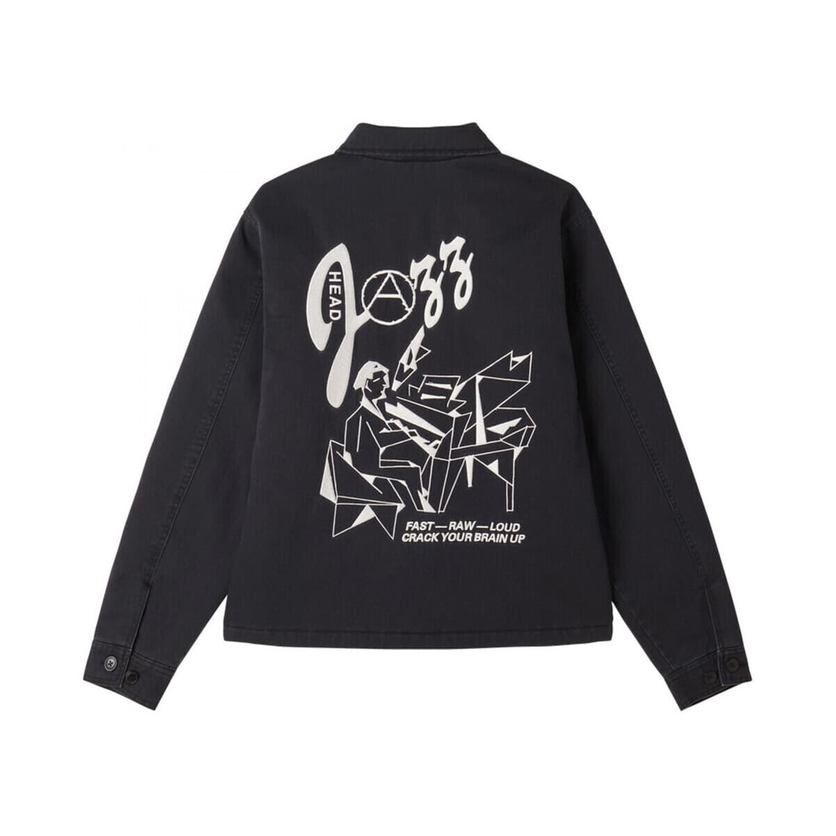 Men's Blazers Obey Black