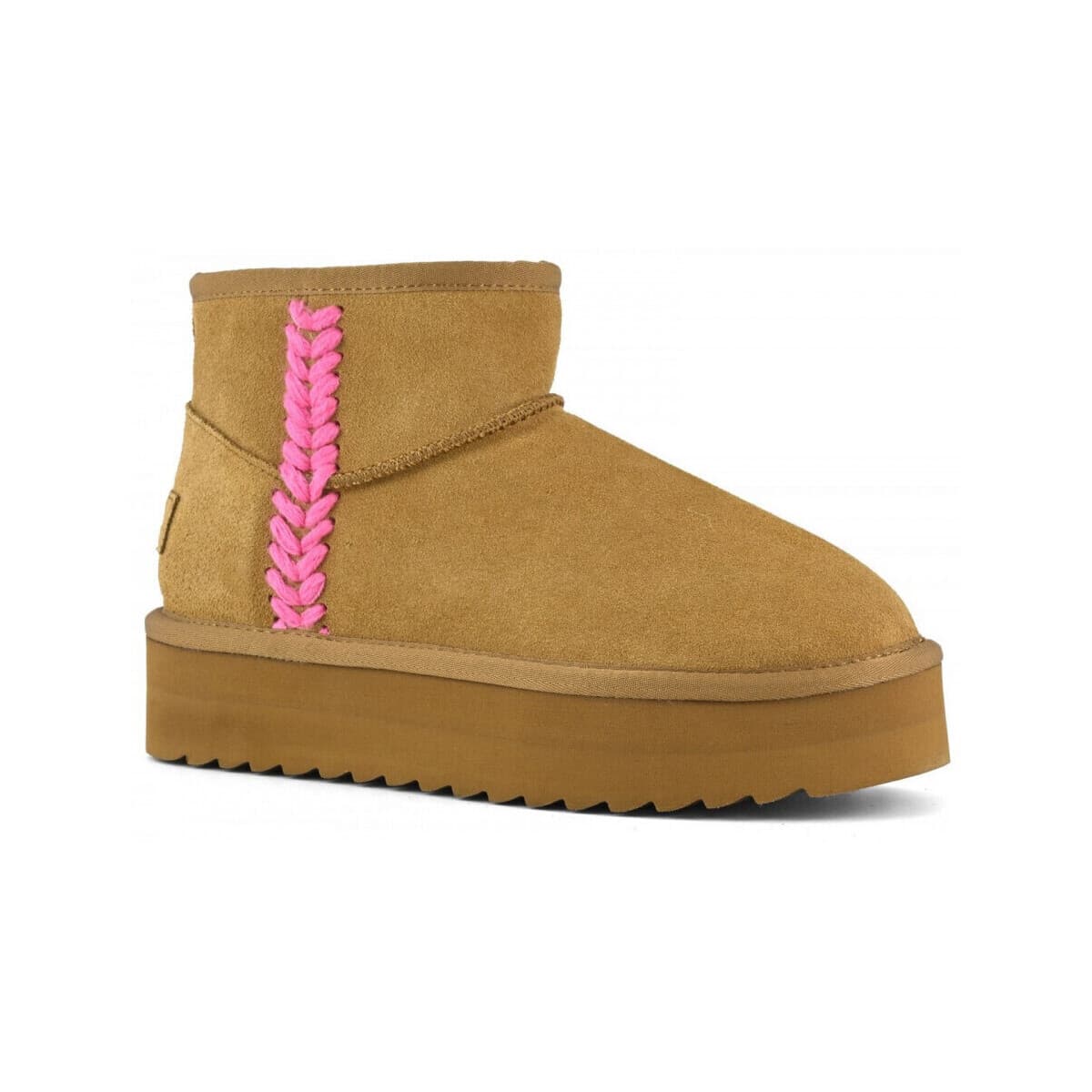 Women's Ankle Boots Colors of California Brown