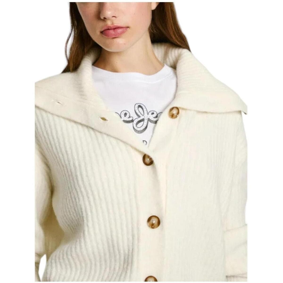 Women's Sweaters Pepe Jeans White