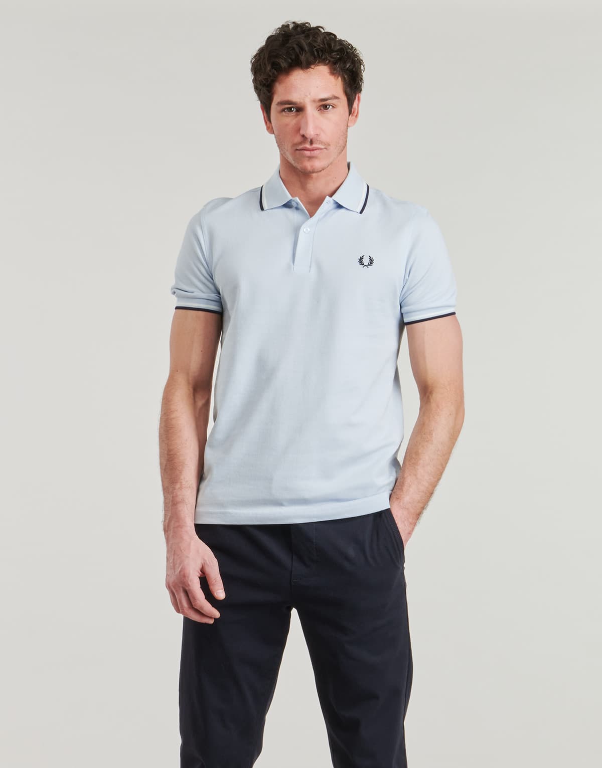 Men's Polo Shirts Fred Perry White