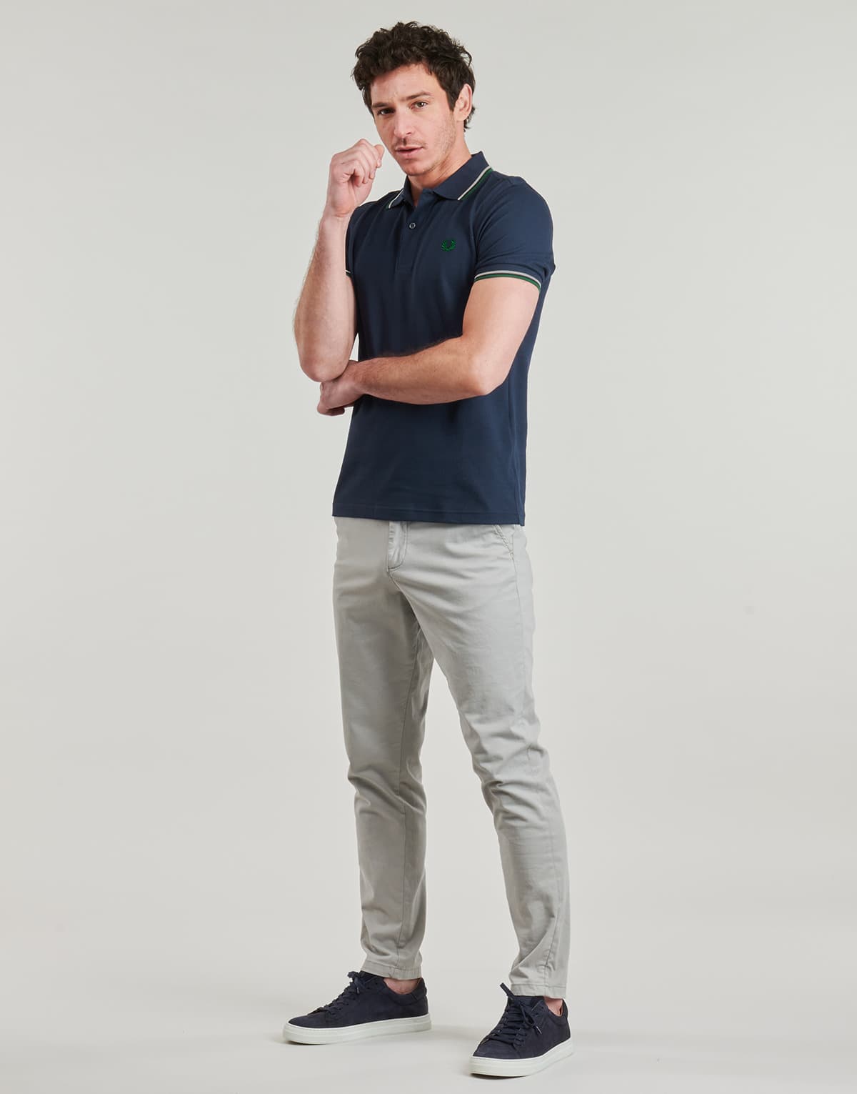 Men's Polo Shirts Fred Perry Blue