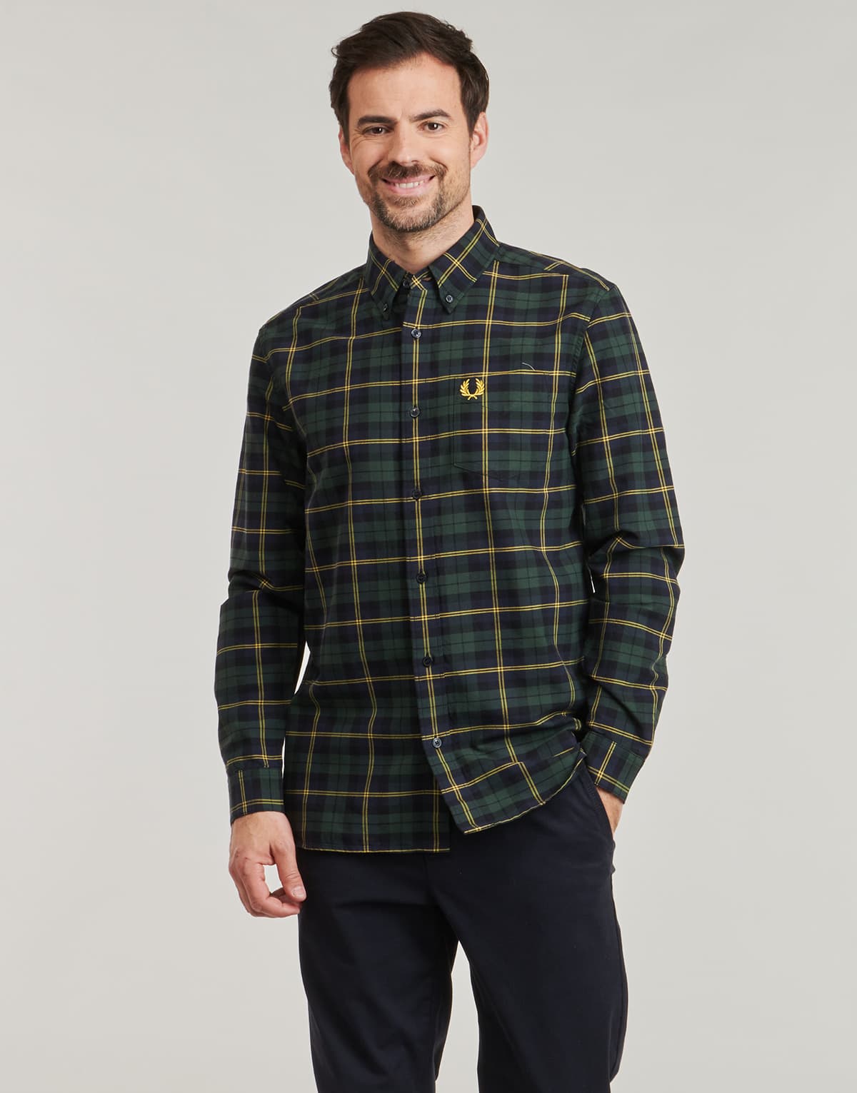 Men's Shirts Fred Perry Green