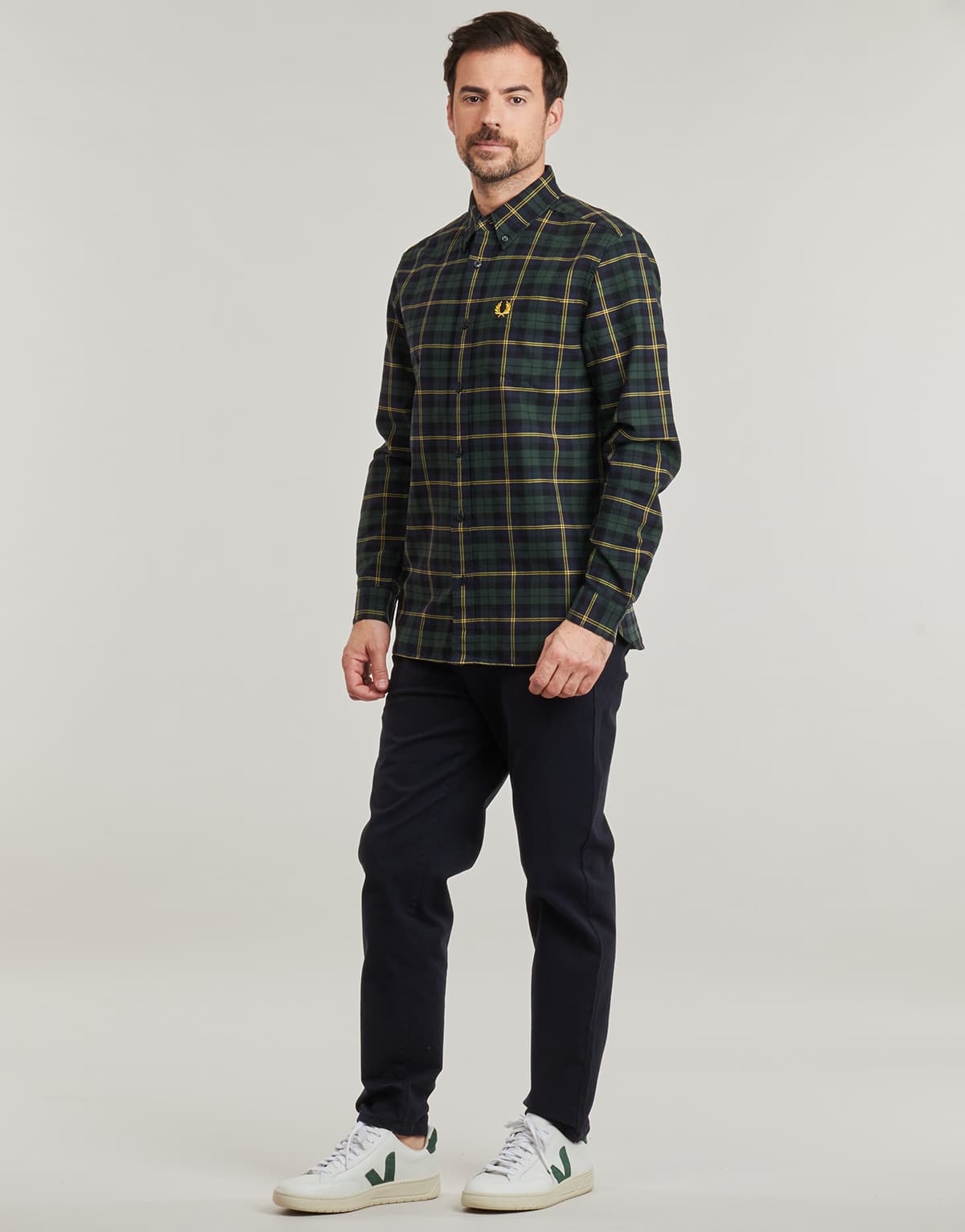 Men's Shirts Fred Perry Green