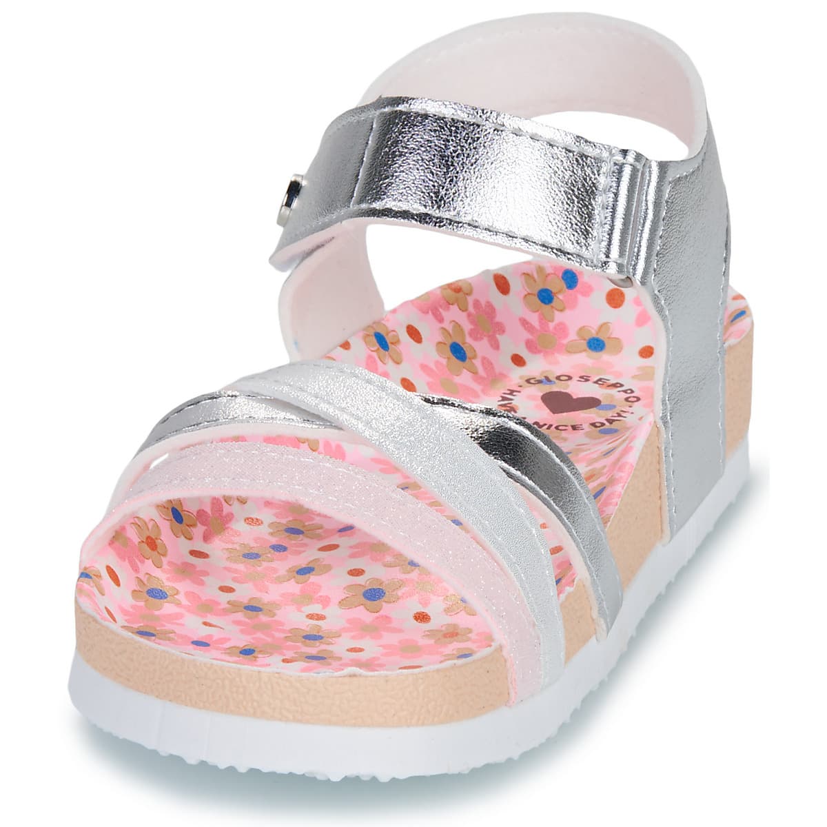 Women's Platforms Gioseppo Silver