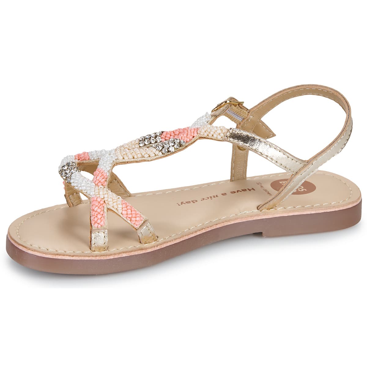 Girls' Sandals Gioseppo Beige