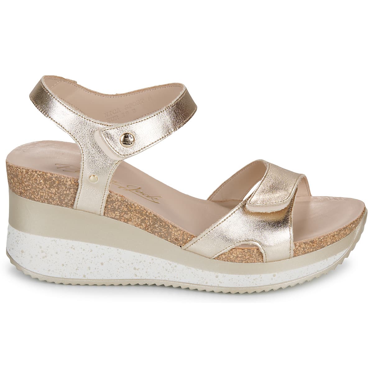 Women's Platforms Panama Jack Gold