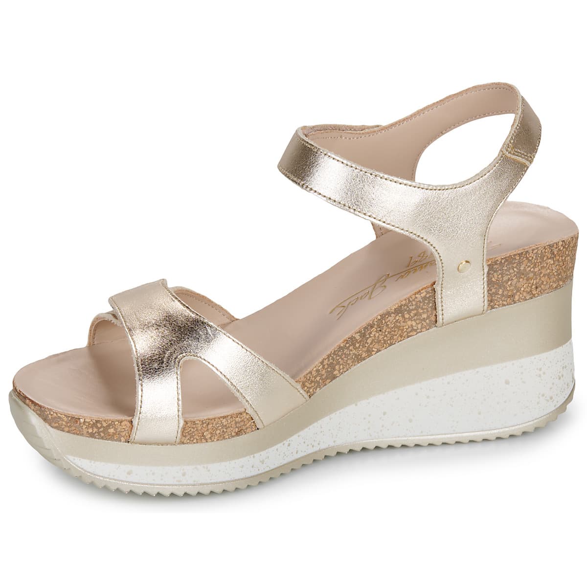 Women's Platforms Panama Jack Gold