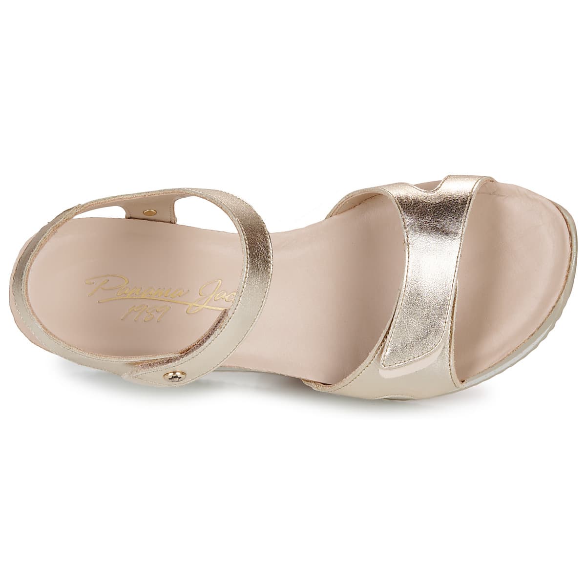 Women's Platforms Panama Jack Gold