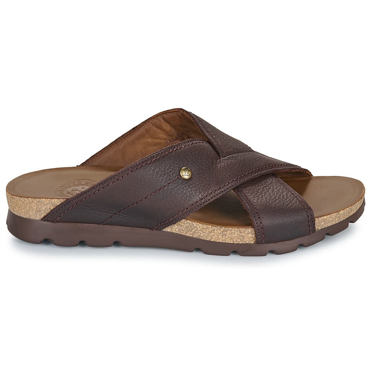 Men's Mules Panama Jack Brown