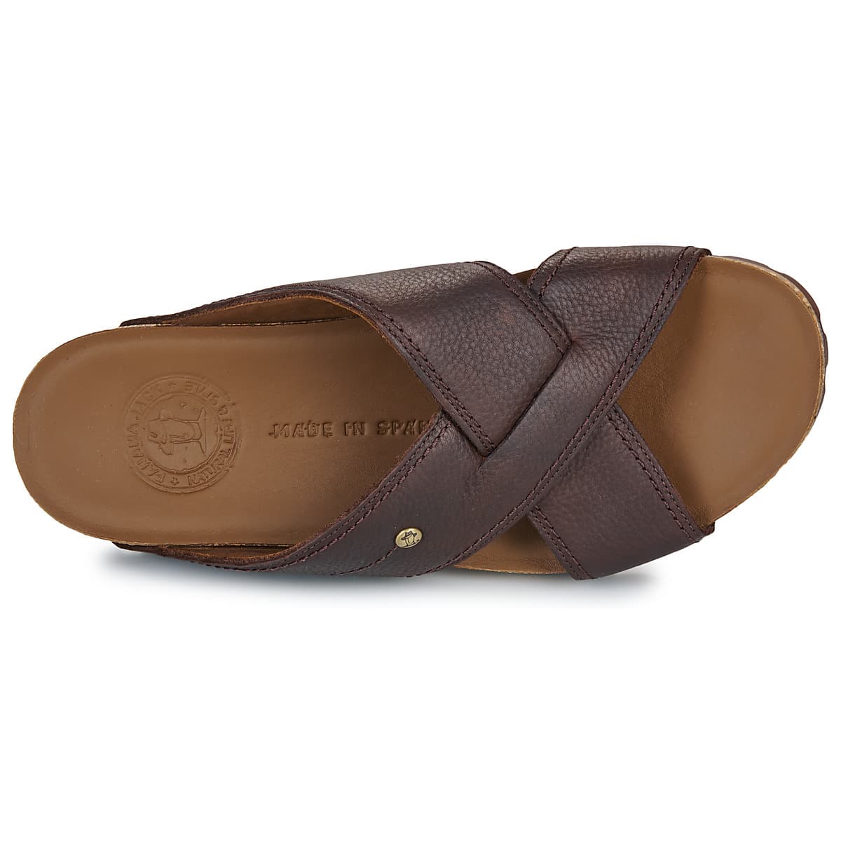 Men's Mules Panama Jack Brown