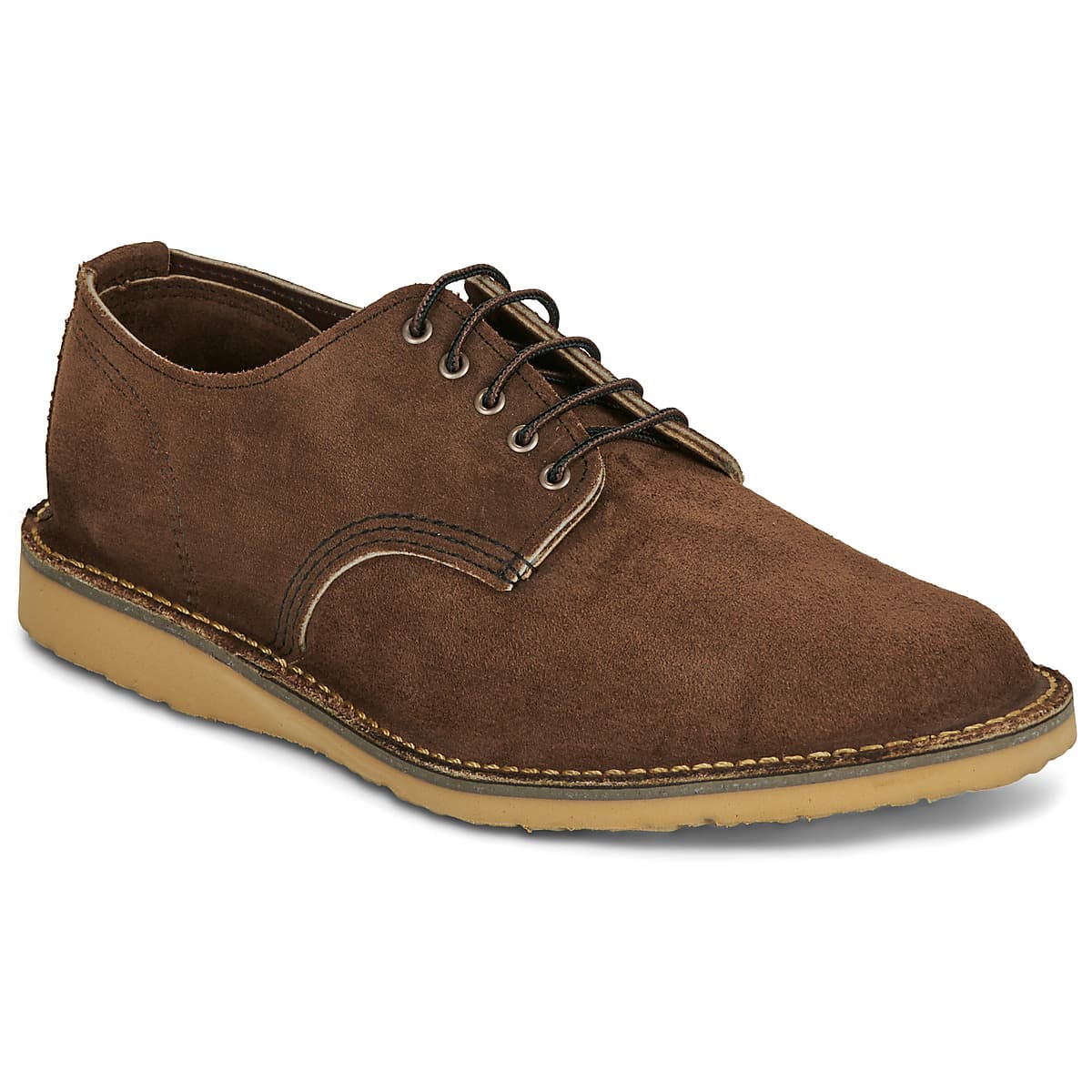 Men's Derby Shoes Red Wing Brown
