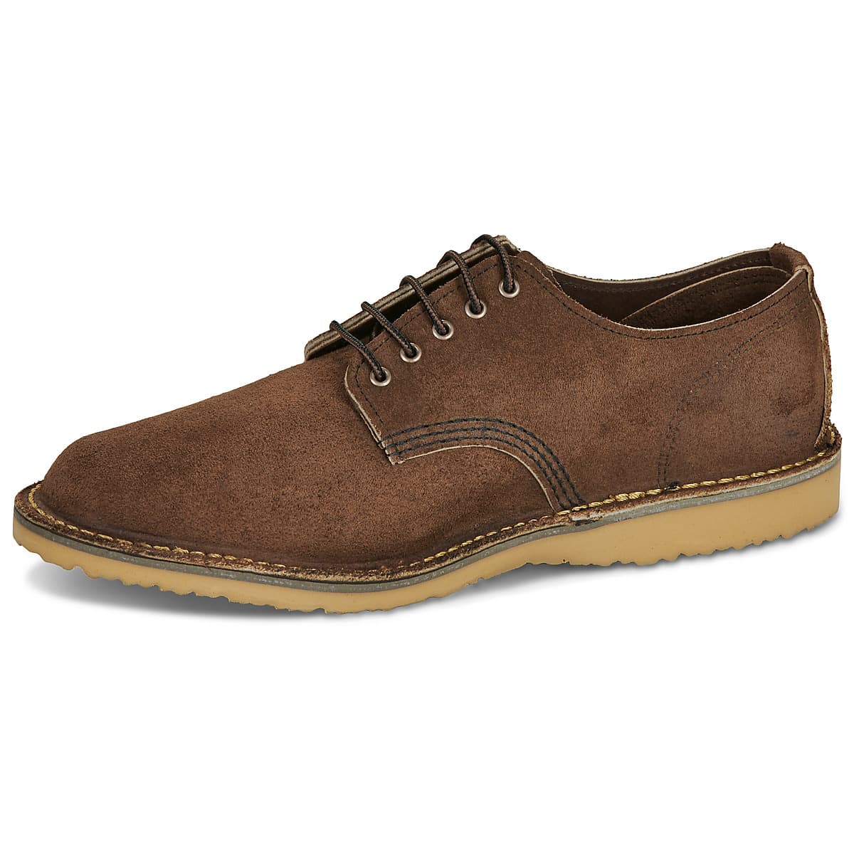 Men's Derby Shoes Red Wing Brown