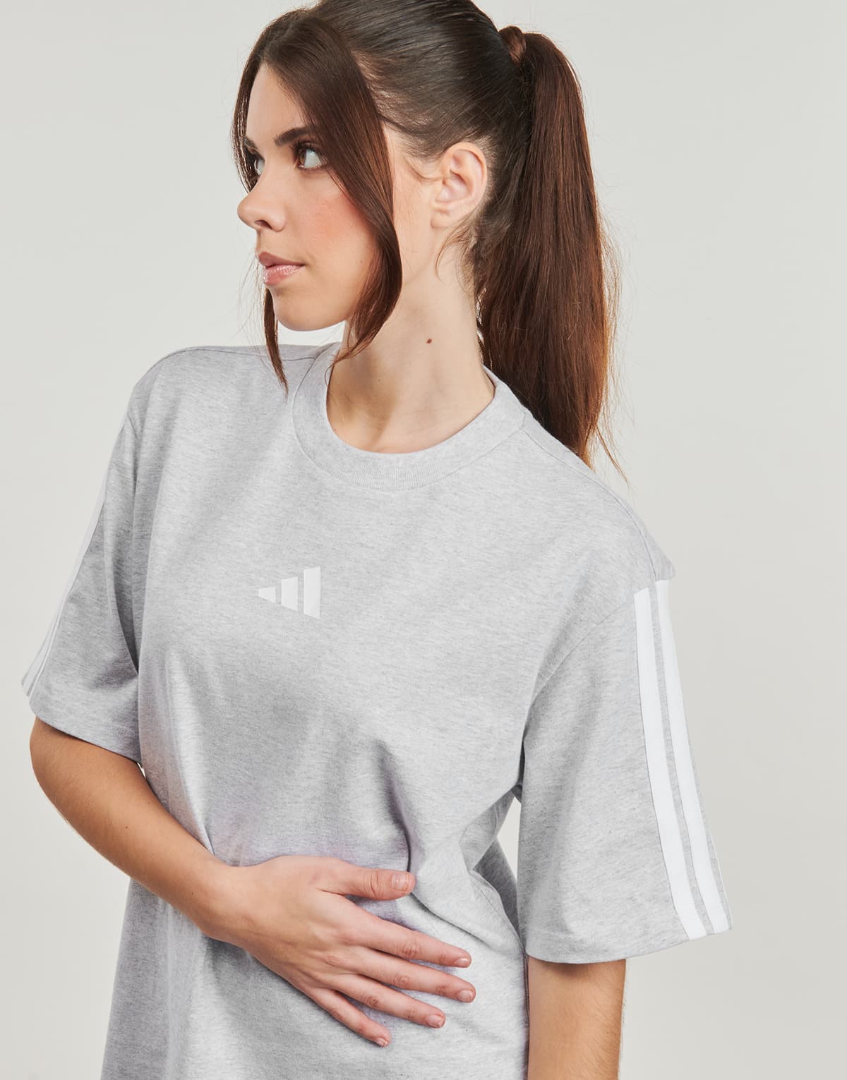 Women's T-Shirts adidas Gray