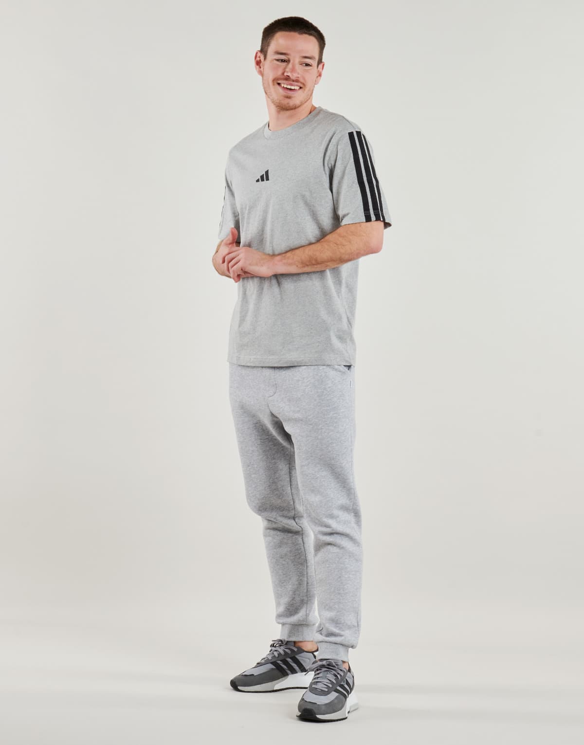 Men's T-Shirts adidas Gray