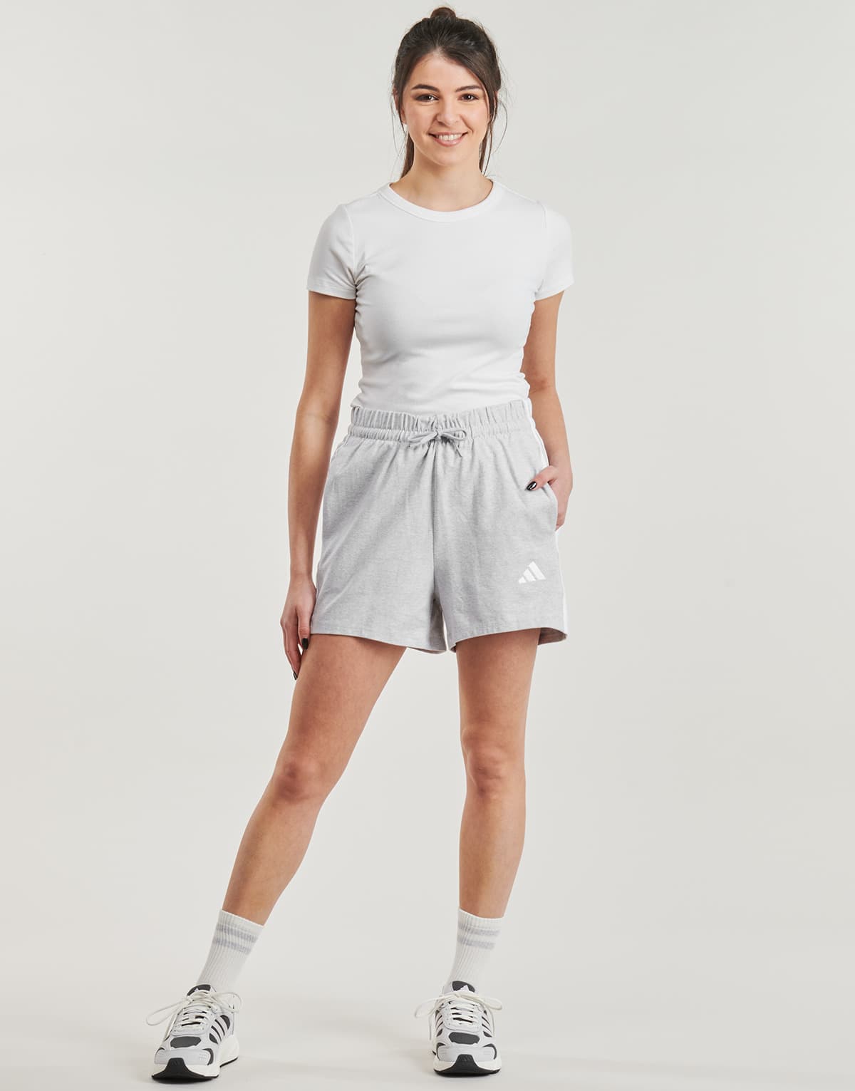 Women's Shorts adidas Gray