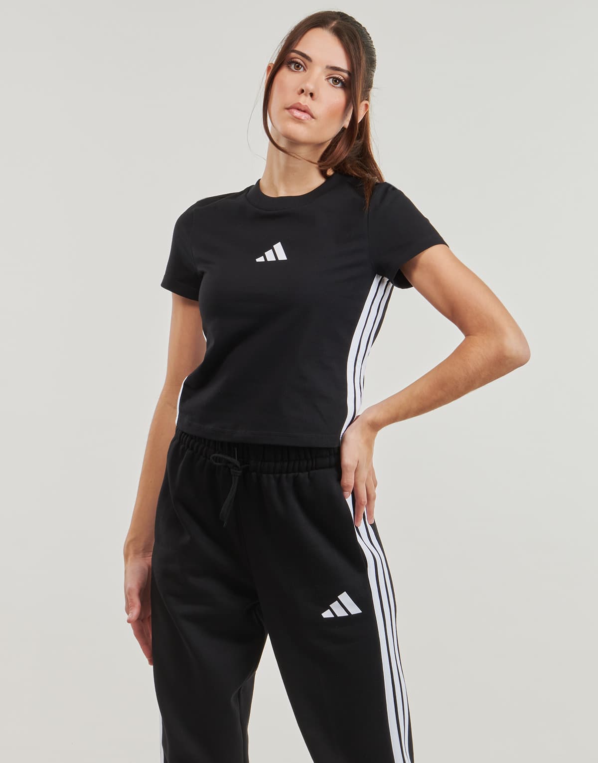 Women's T-Shirts adidas Black