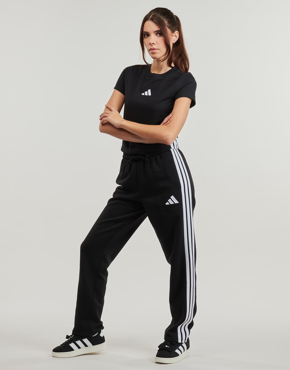 Women's T-Shirts adidas Black