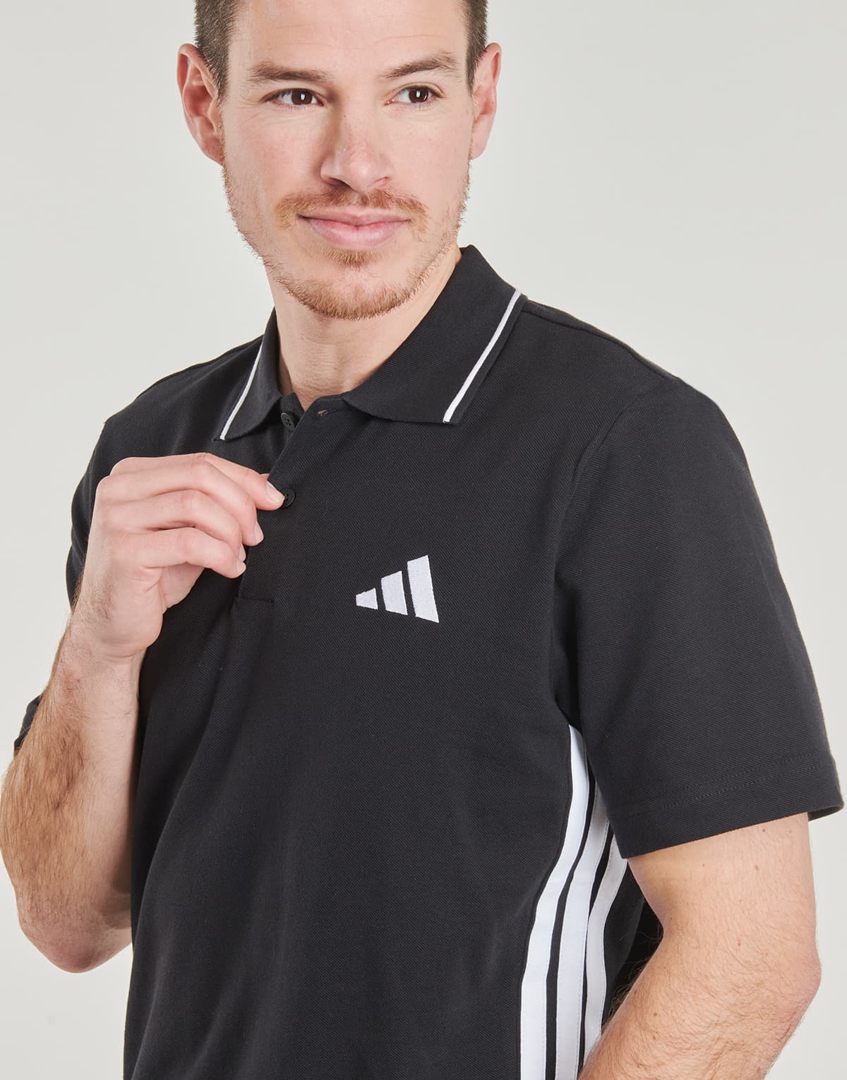 Men's Polo Shirts adidas Black