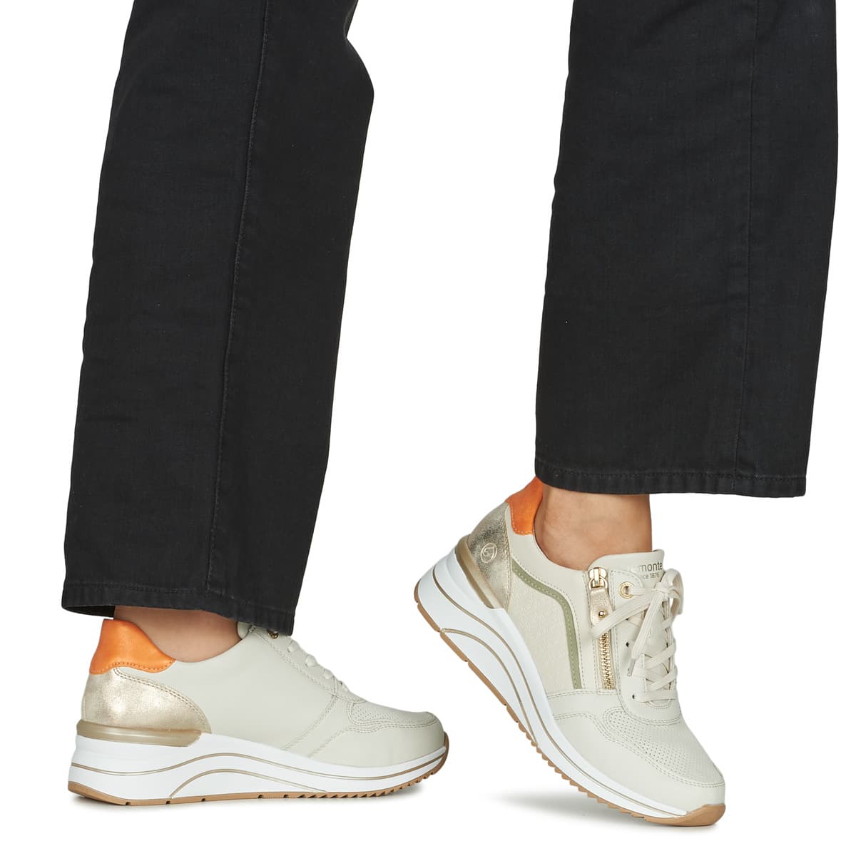 Women's Sneakers Remonte Beige