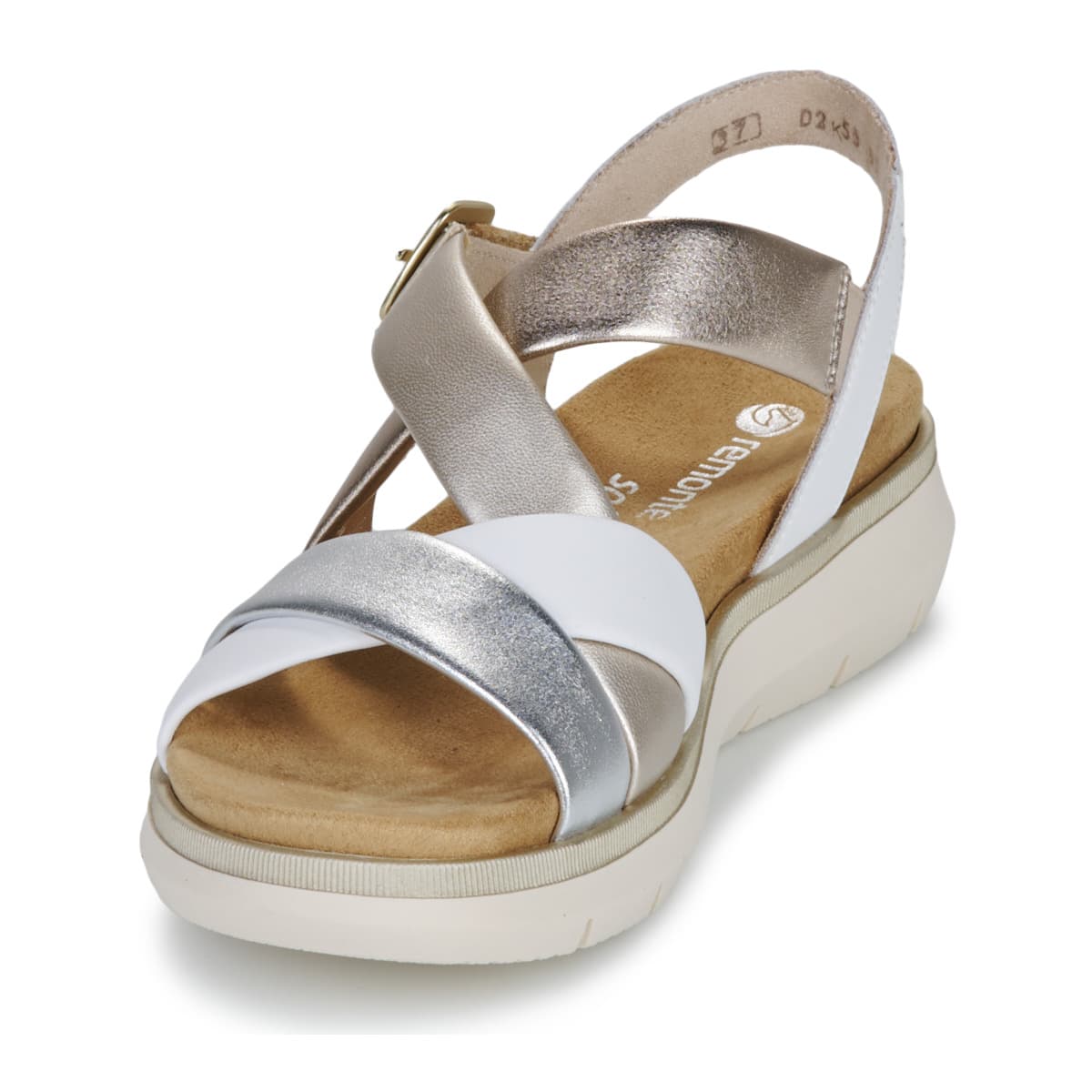 Women's Platforms Remonte Silver
