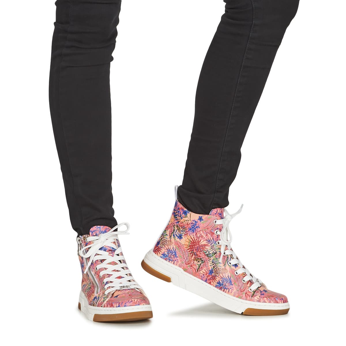 Women's Sneakers Rieker Pink