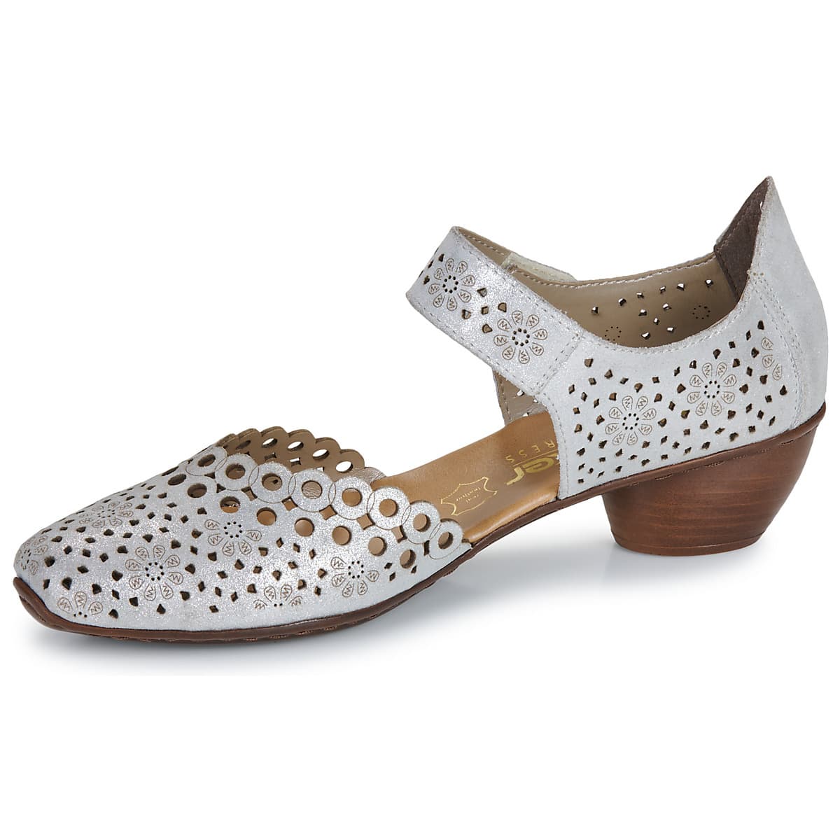 Women's Pumps Rieker Silver