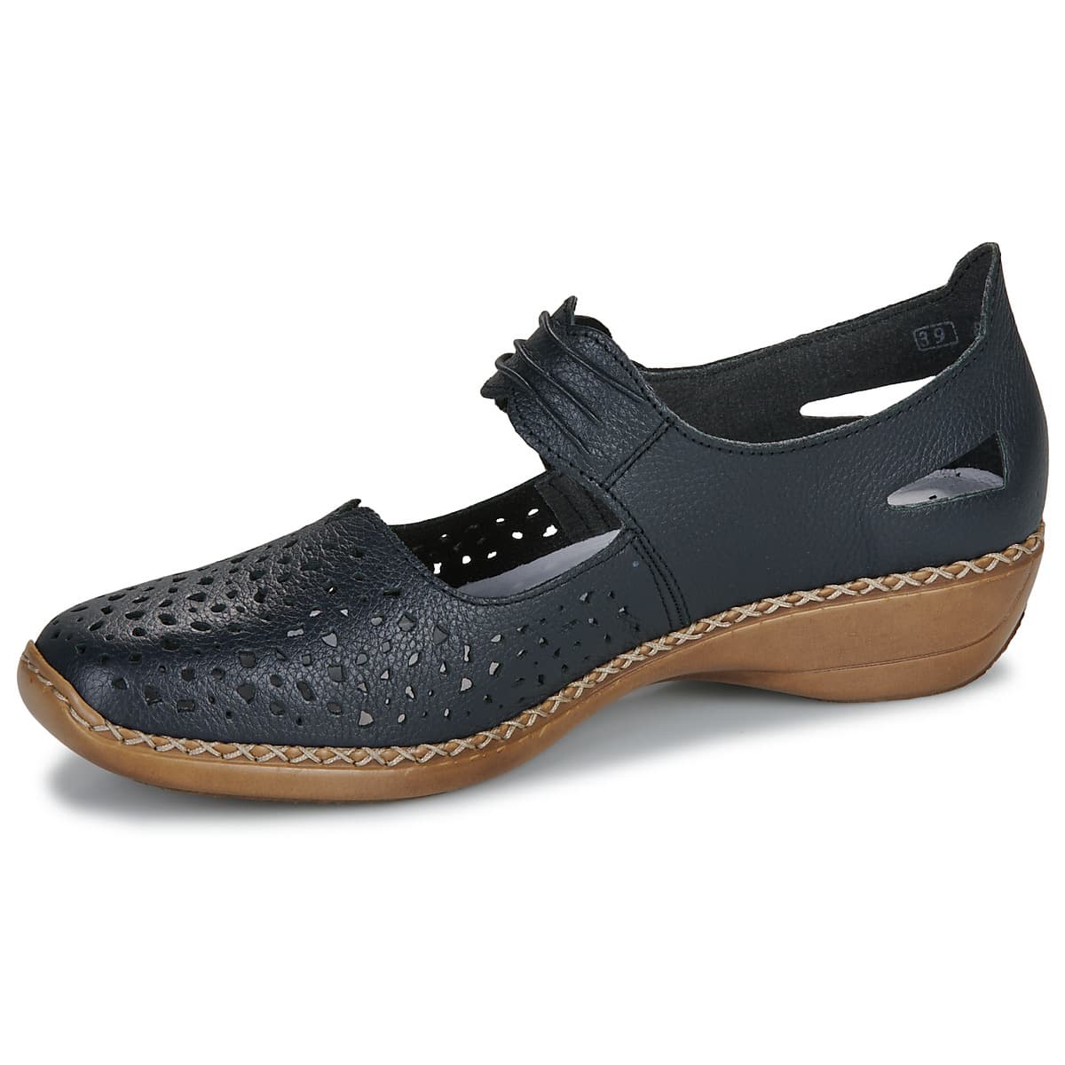 Women's Ballet Flats Rieker Blue