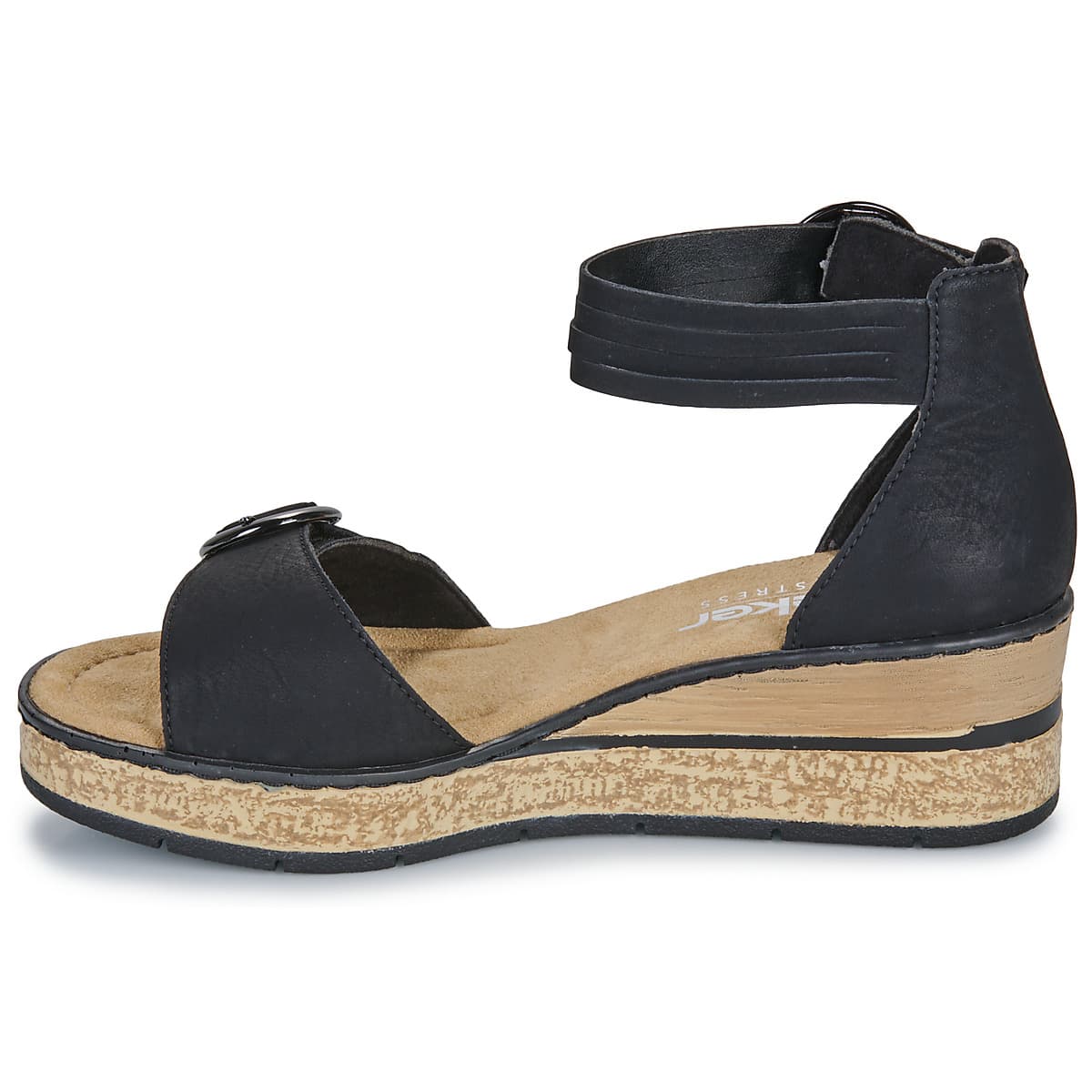 Women's Platforms Rieker Black