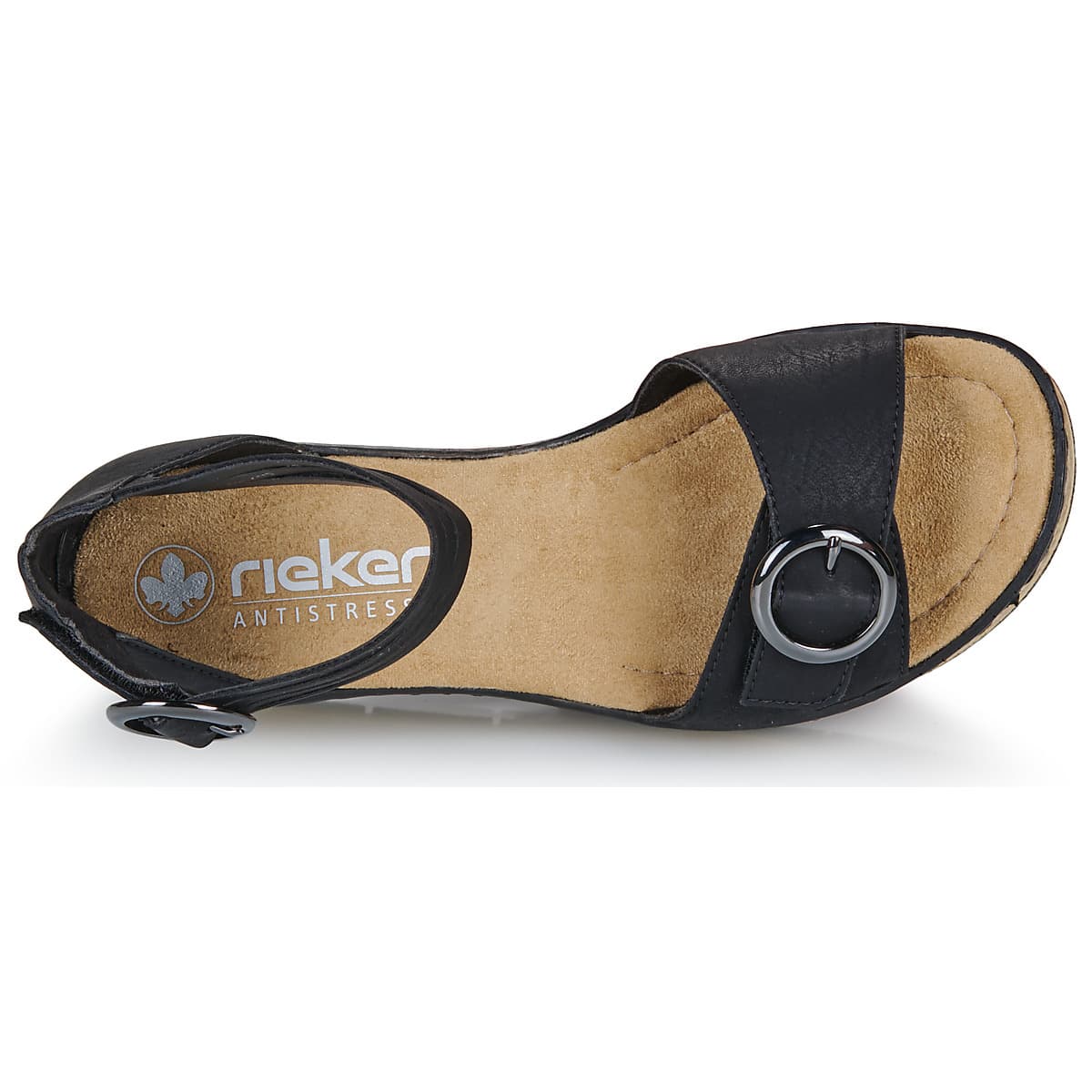Women's Platforms Rieker Black