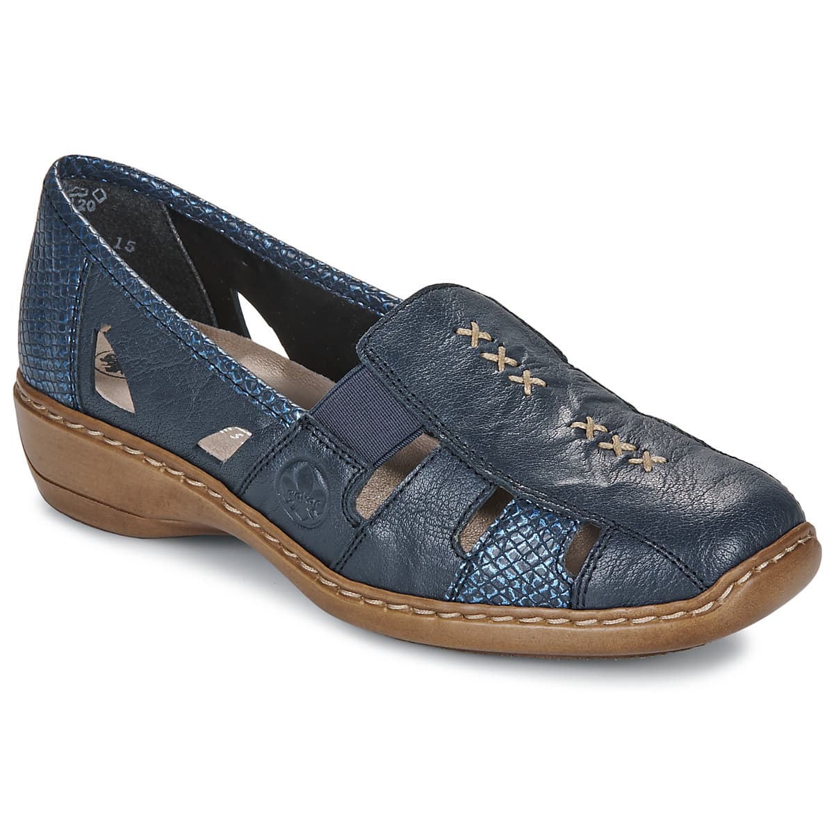Women's Ballet Flats Rieker Blue