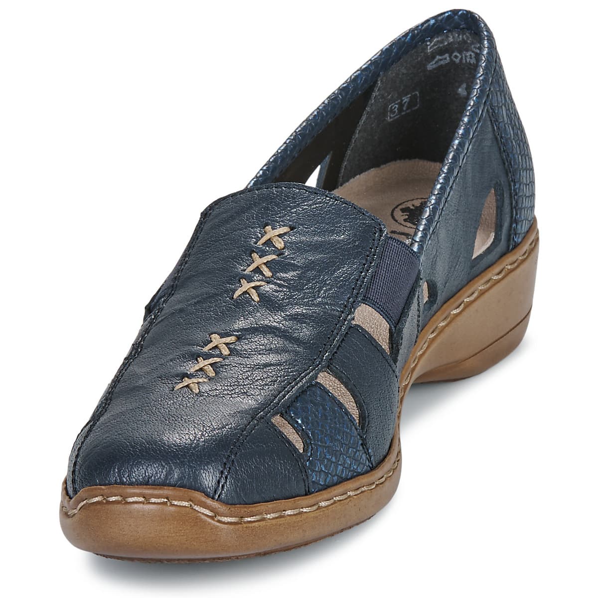 Women's Ballet Flats Rieker Blue