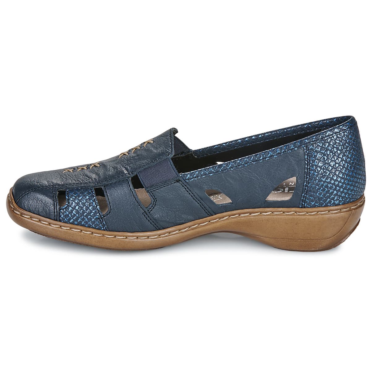 Women's Ballet Flats Rieker Blue