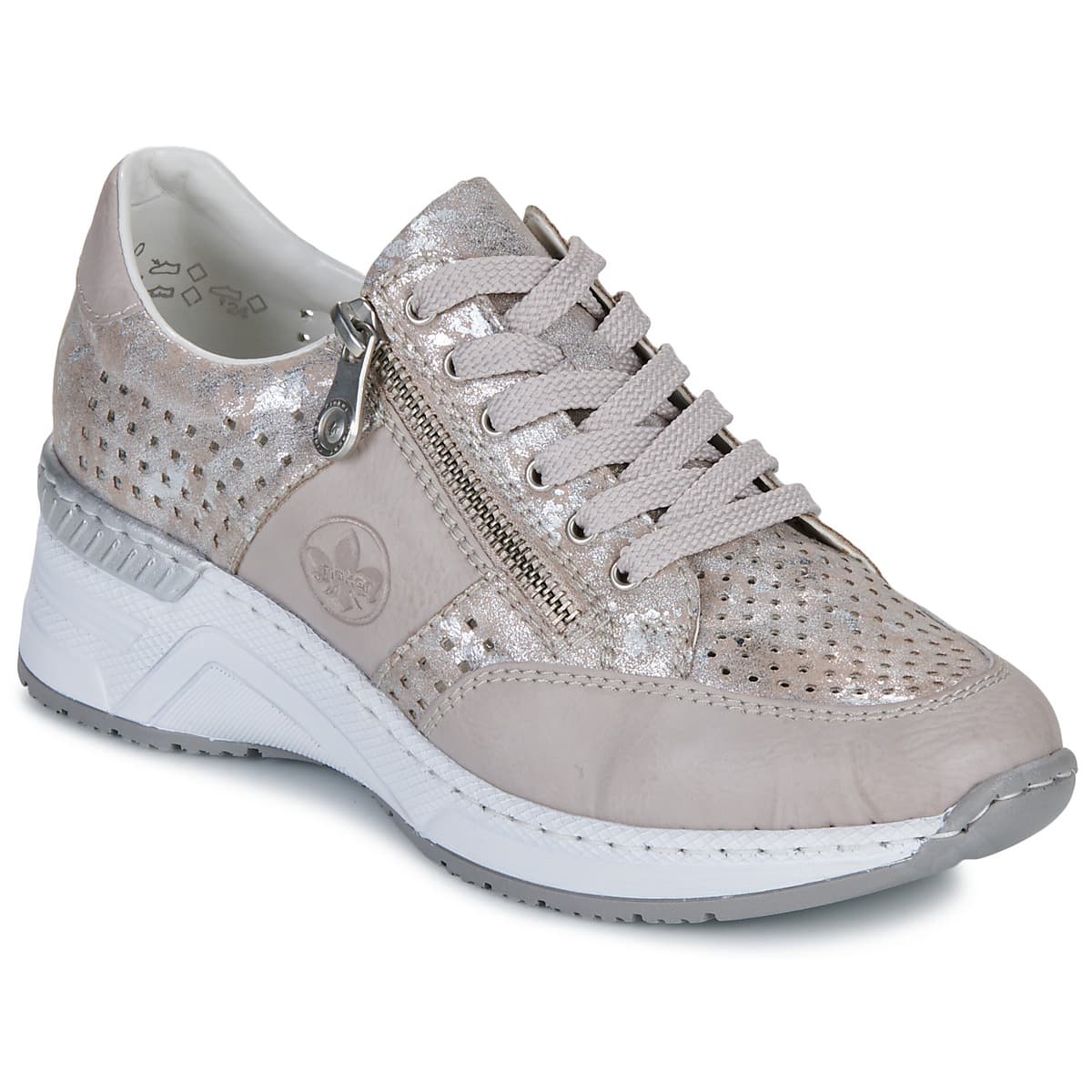 Women's Sneakers Rieker Silver