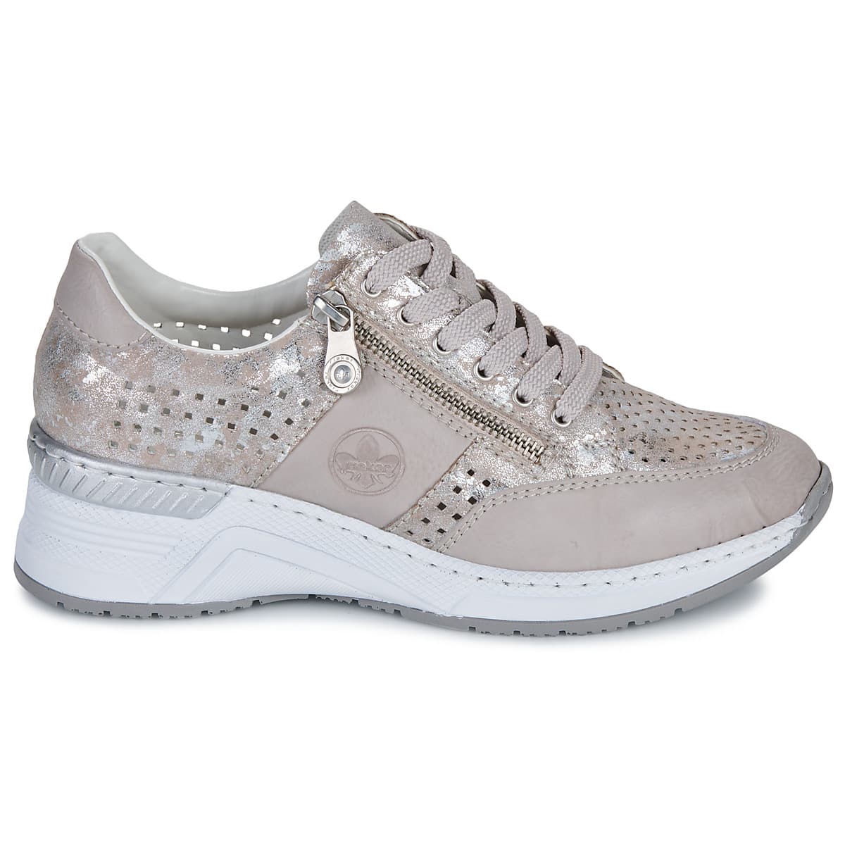 Women's Sneakers Rieker Silver