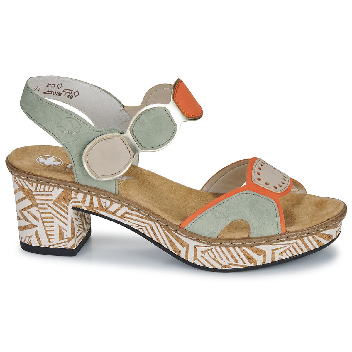 Women's Pumps Rieker Green