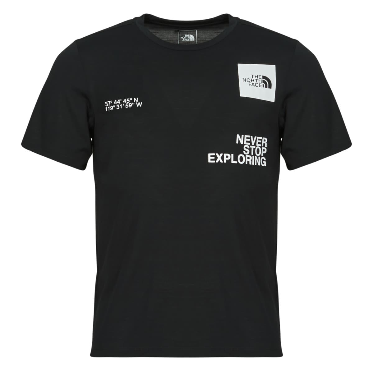 T-shirt με κοντά μανίκια The North Face Mountain Foundation Coordinates