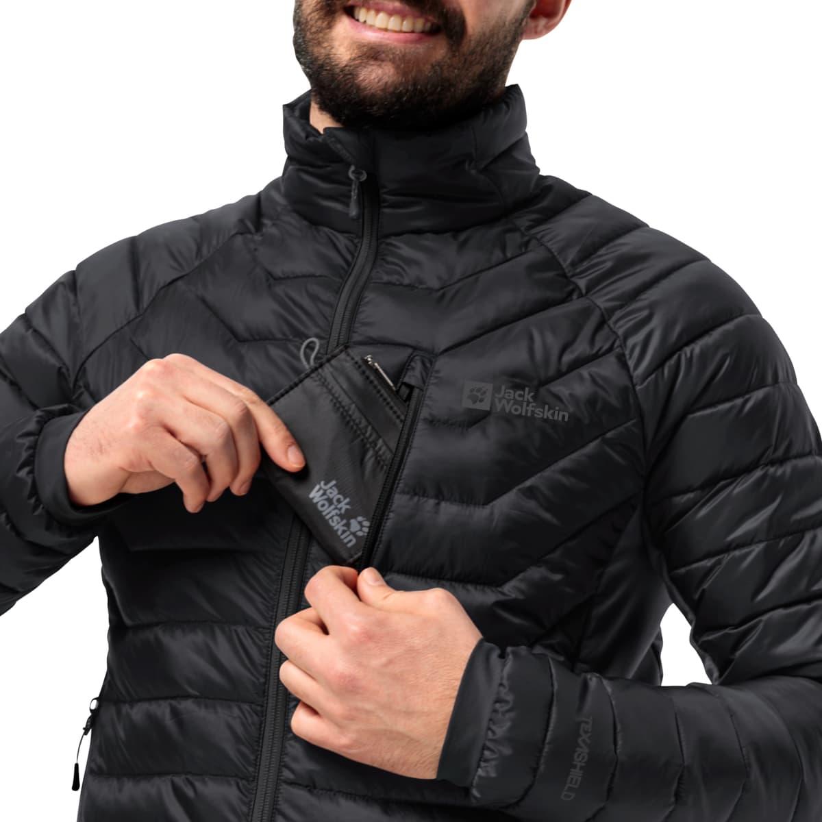 Men's Parkas Jack Wolfskin Black