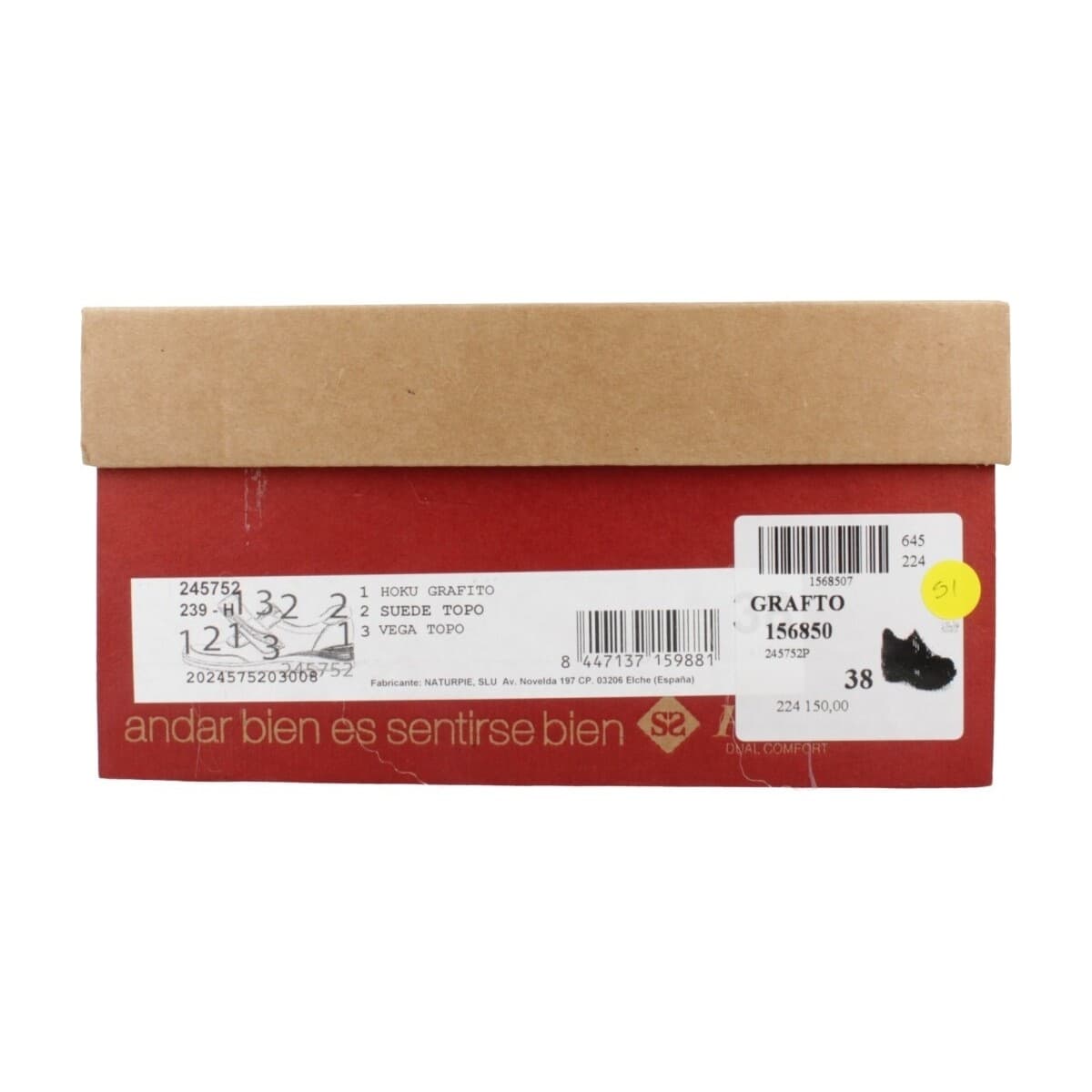 Women's Derby Shoes Piesanto Brown